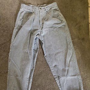 Pinstrip Straight leg Jeans